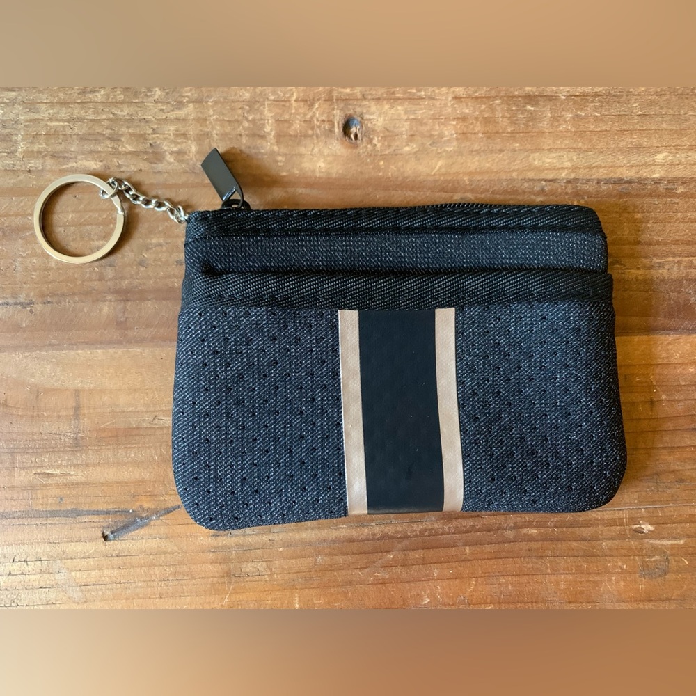 Haute Shore neoprene card case with keyring